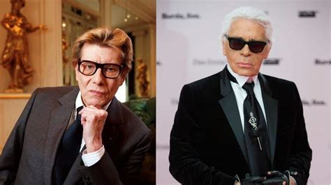 yves saint laurent vs karl lagerfeld